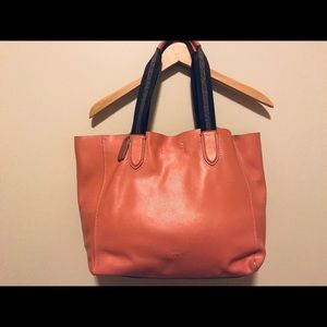 Rare Coach Derby floral interior